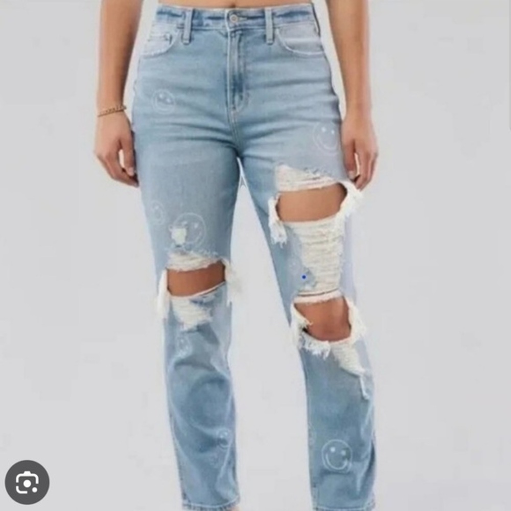 Smily mom jeans